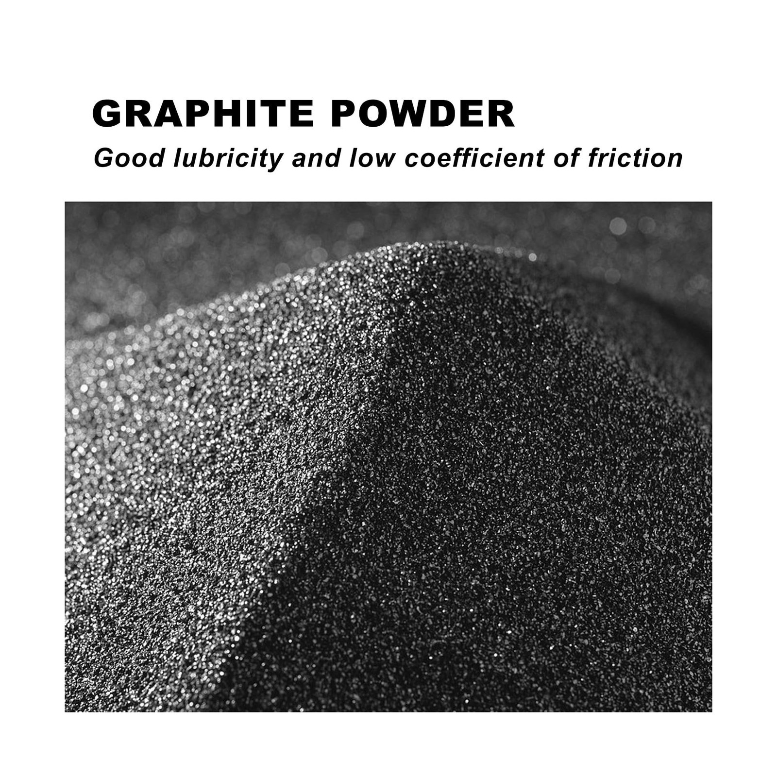 Pure Graphite Powder, 10 LB Graphite Lubricant- 44-Micron Ultra-Fine Pure Gra…