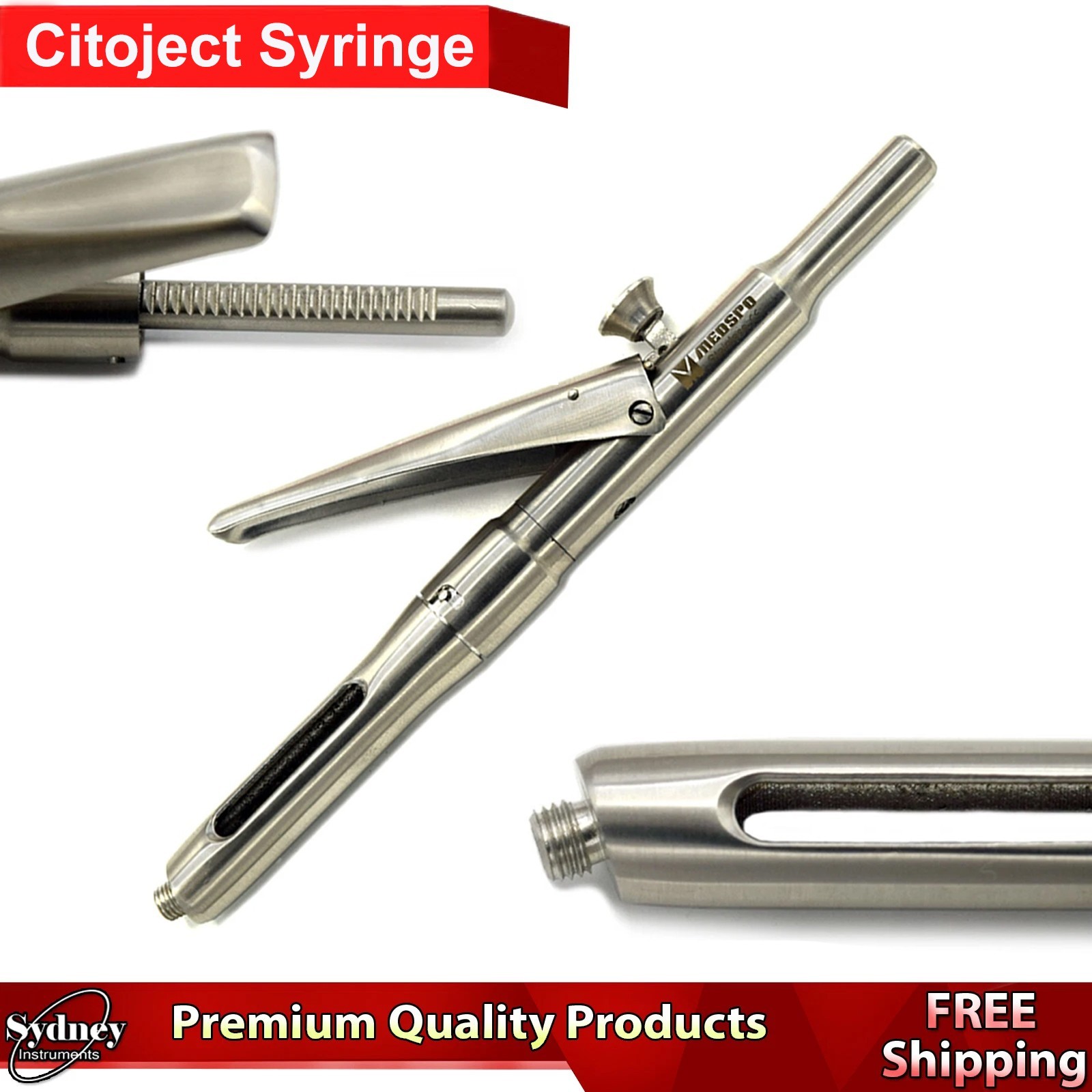 Dental Citoject Syringe 1.8ml Anesthesia Intraligamental Syringe Injection CE