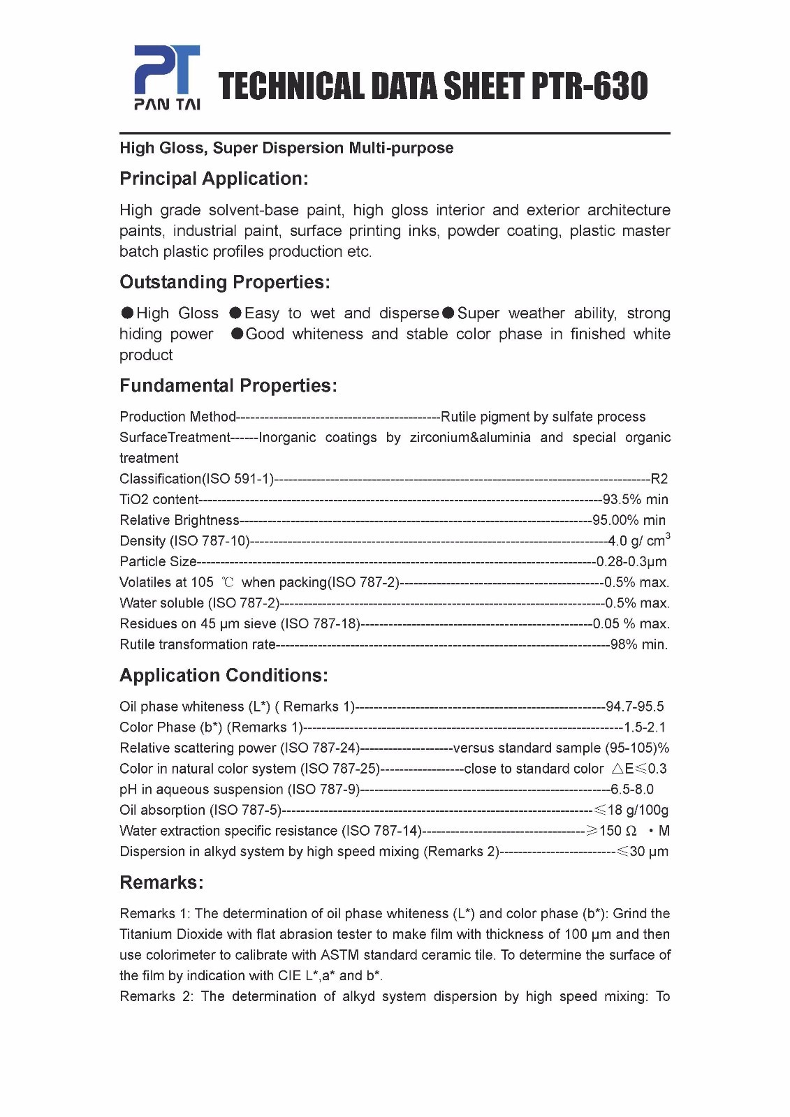 Titanium Dioxide Lab Pure White Pigment Colorant TiO2 PTR-620 20lb.