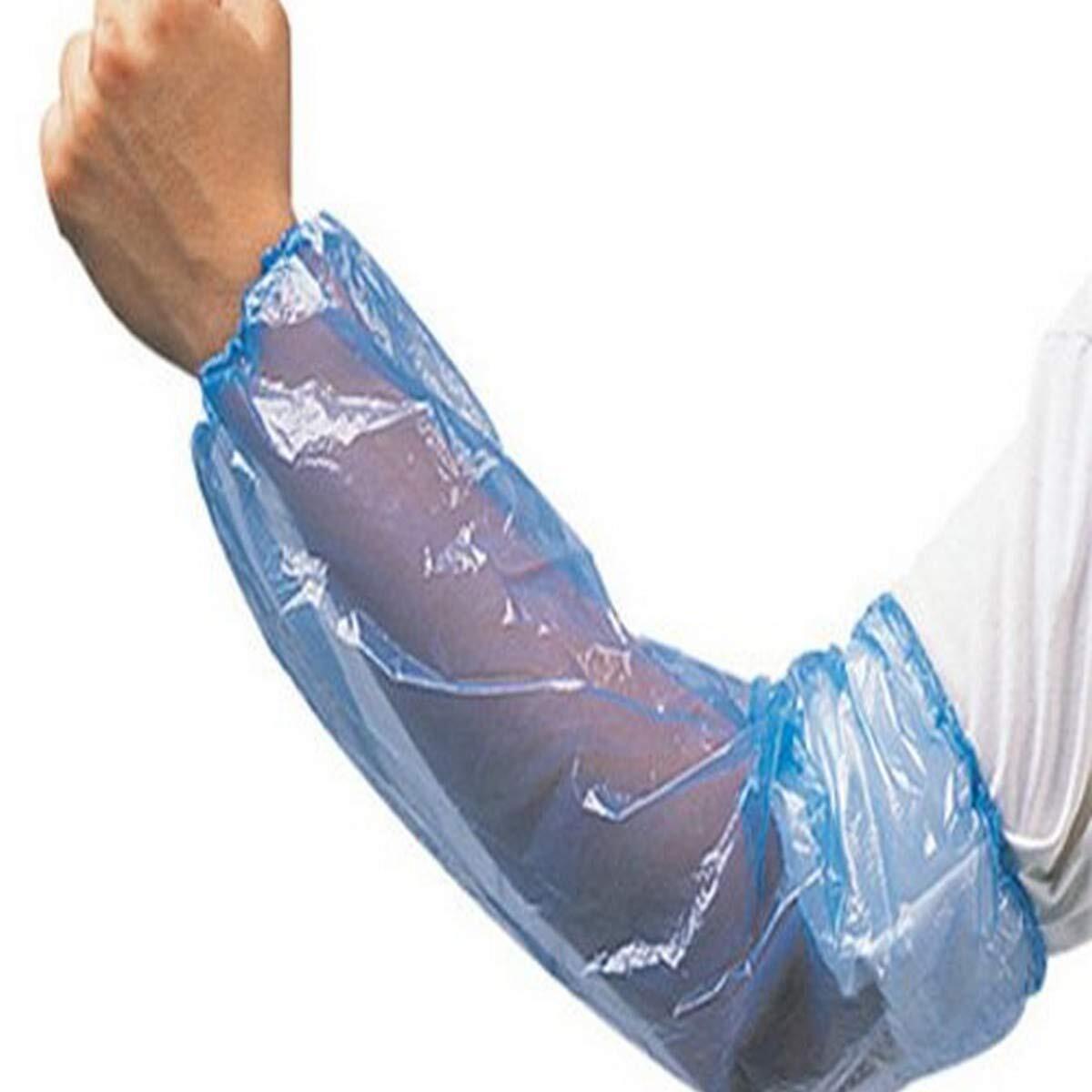 Liberty Glove & Safety 2818B Polyethylene Disposable Sleeve Cover with Elastic