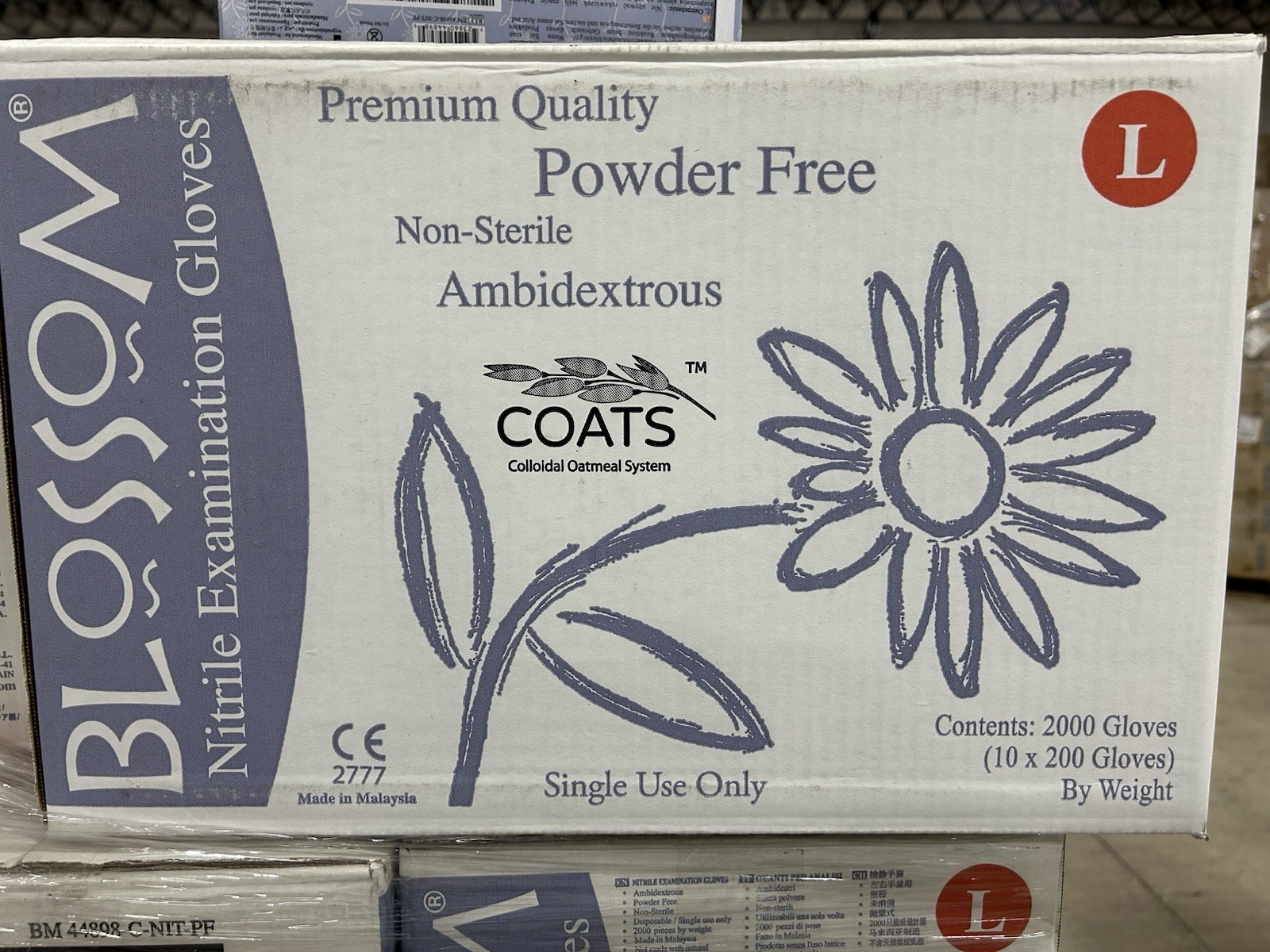 Blossom Nitrile Medical Examination Gloves, Premium Quality