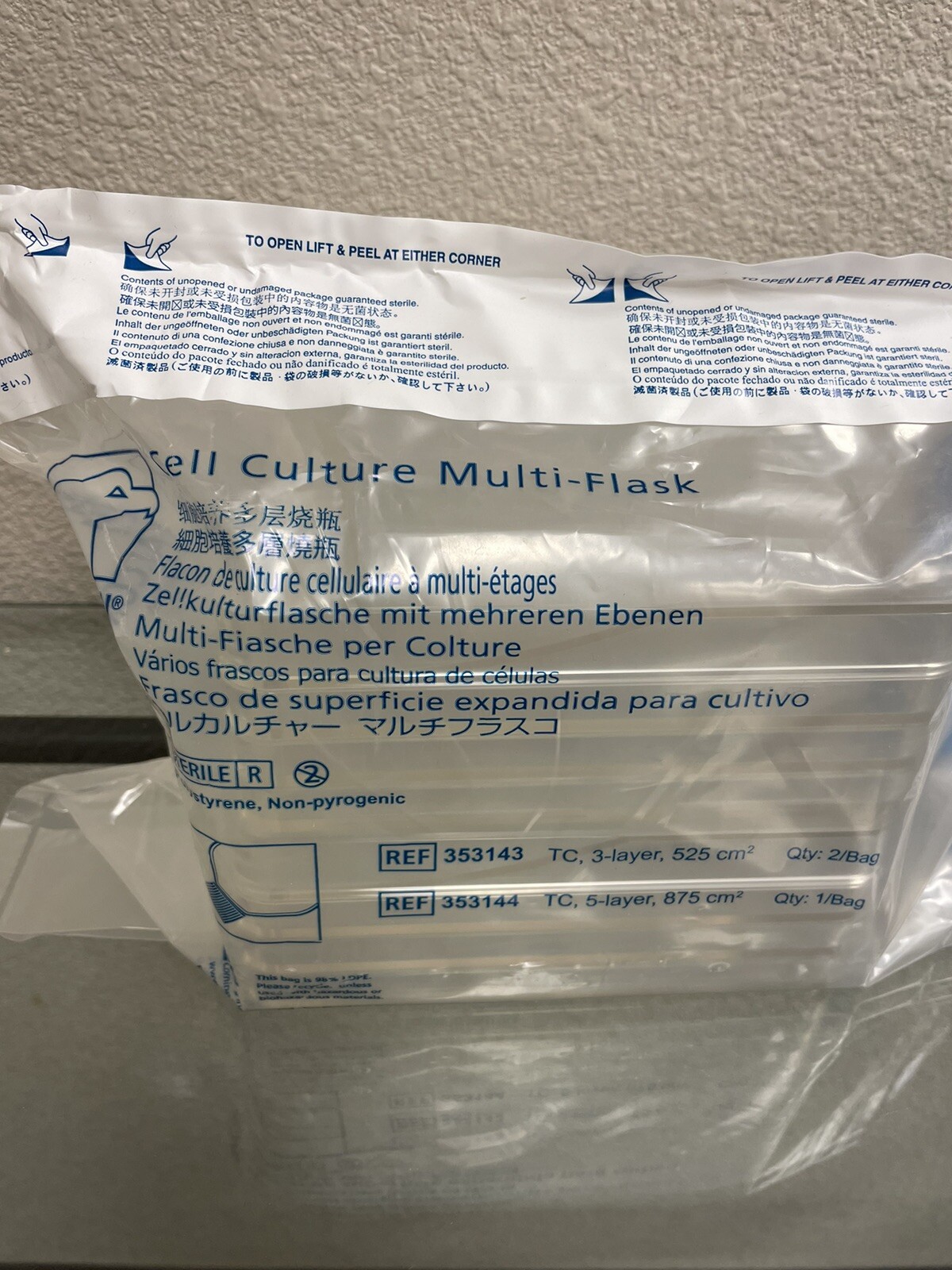 Corning Falcon Cell Culture Multi-Flask, 353143, 2 Flasks
