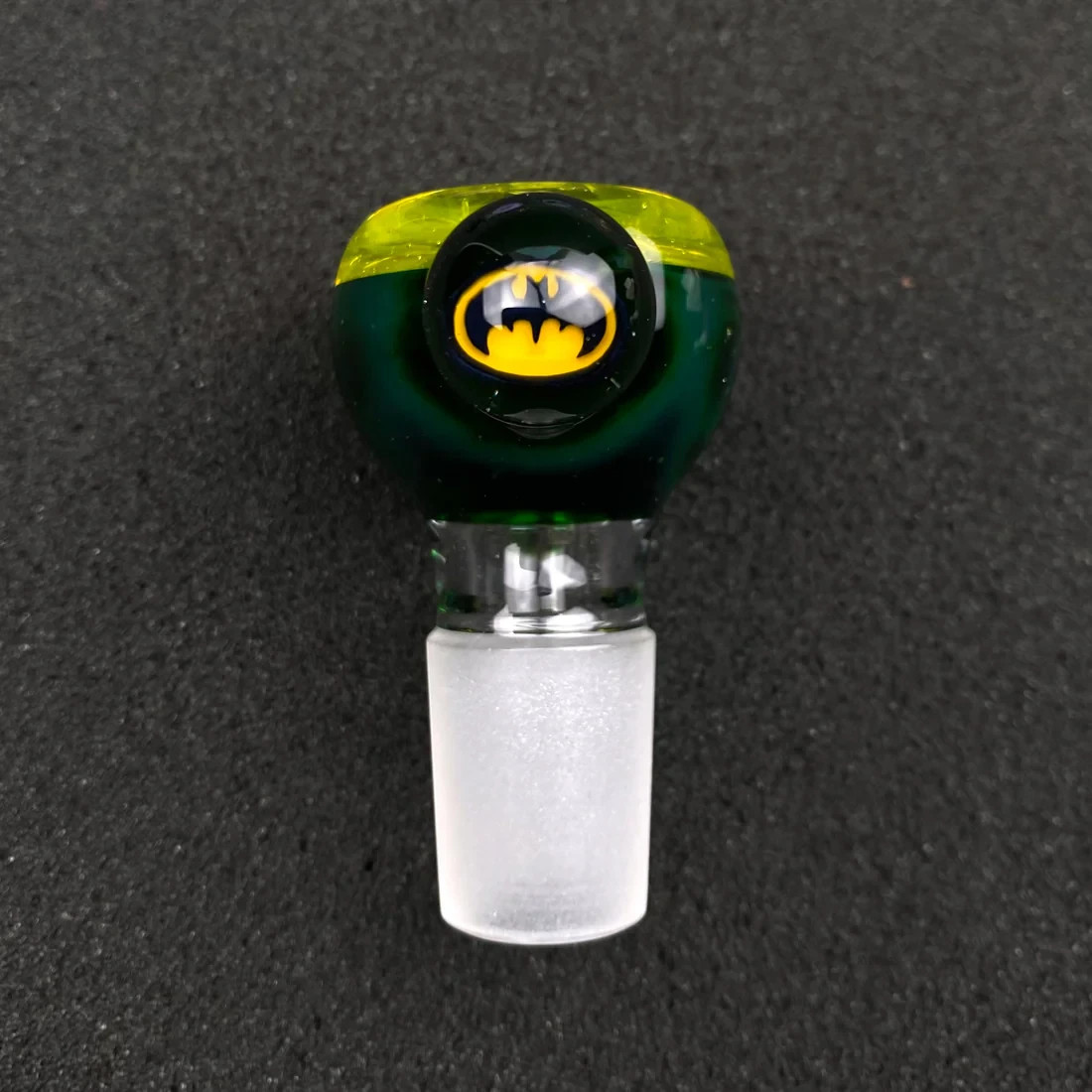 18mm Single Hole Bowl Slide – Batman Bat Signal