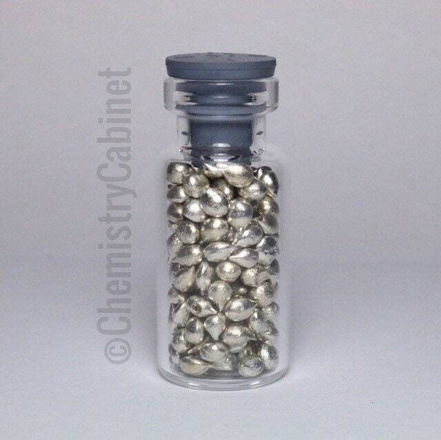Tin metal shot 99.995% pure element 50 sn chemistry sample