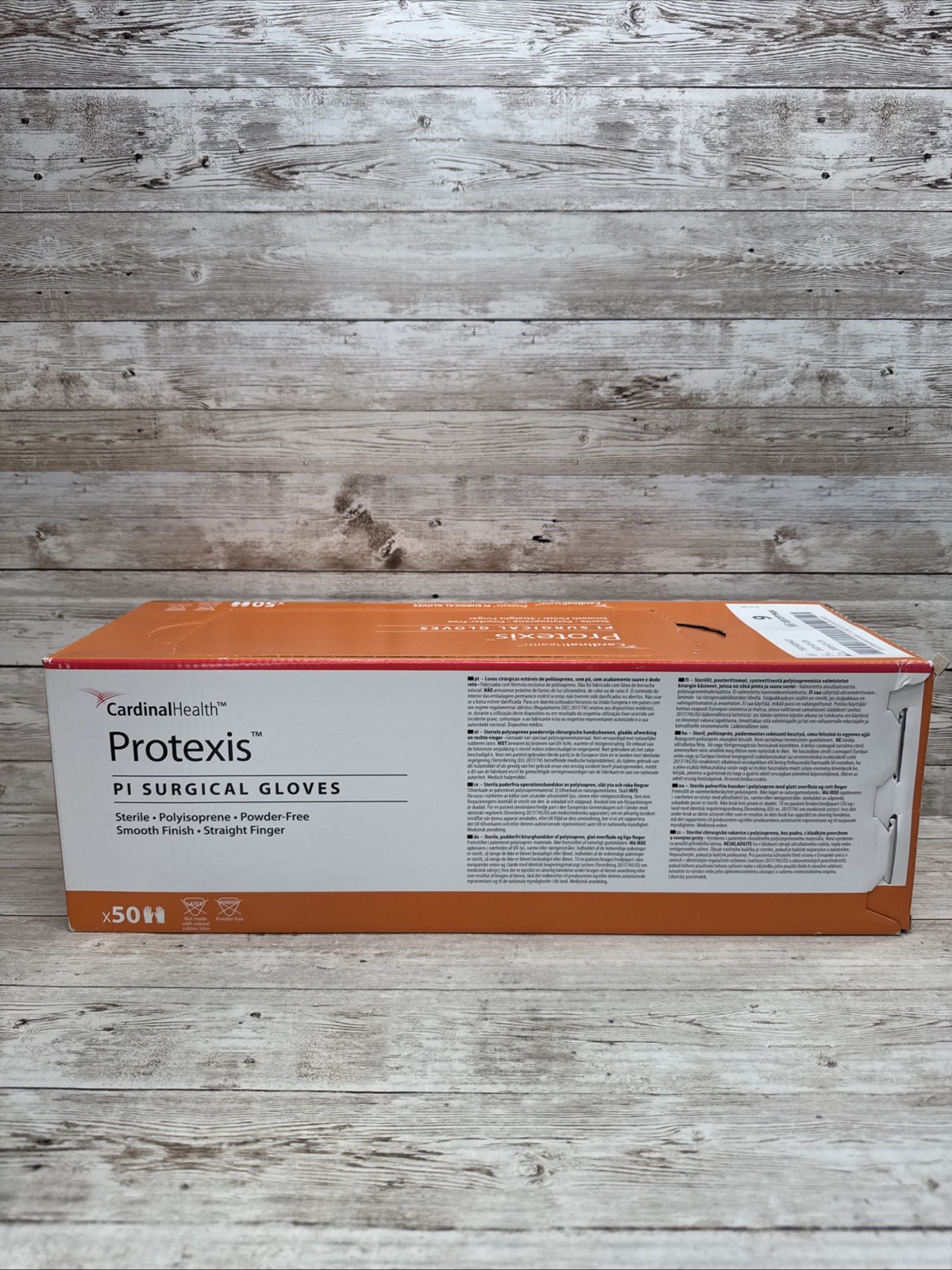Protexis PI Surgical Gloves *OPEN FRONT BOX 50 PAIR* Cardinal Size: 9 *See Date*