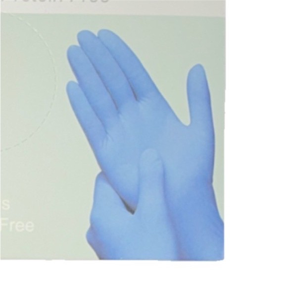 Basic Synguard Nitrile Exam Gloves Powder-Free Extra Large 100ct NGPF 7004