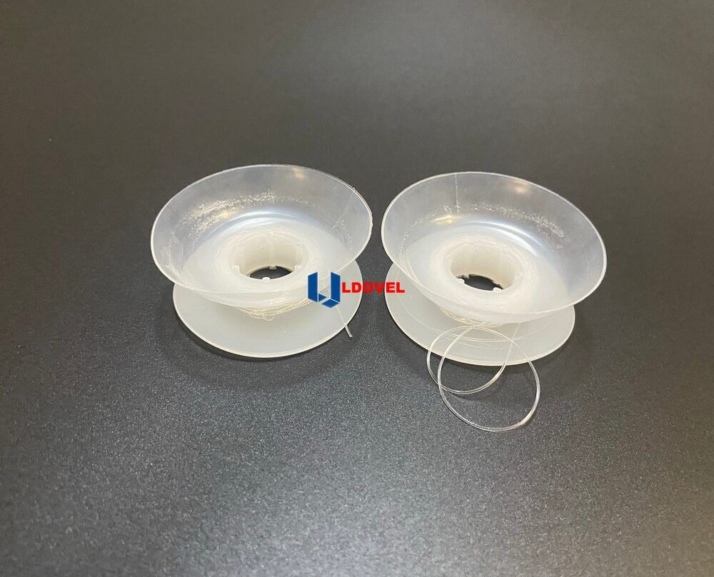 25feet/Roll 020 025 030 Gray Solid Elastic Thread Dental Ortho Clear Powerful