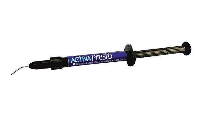 Pulpdent ACTIVA PRESTO L C Universal Stackable Composite 1x 2g + 10 tips Freshh