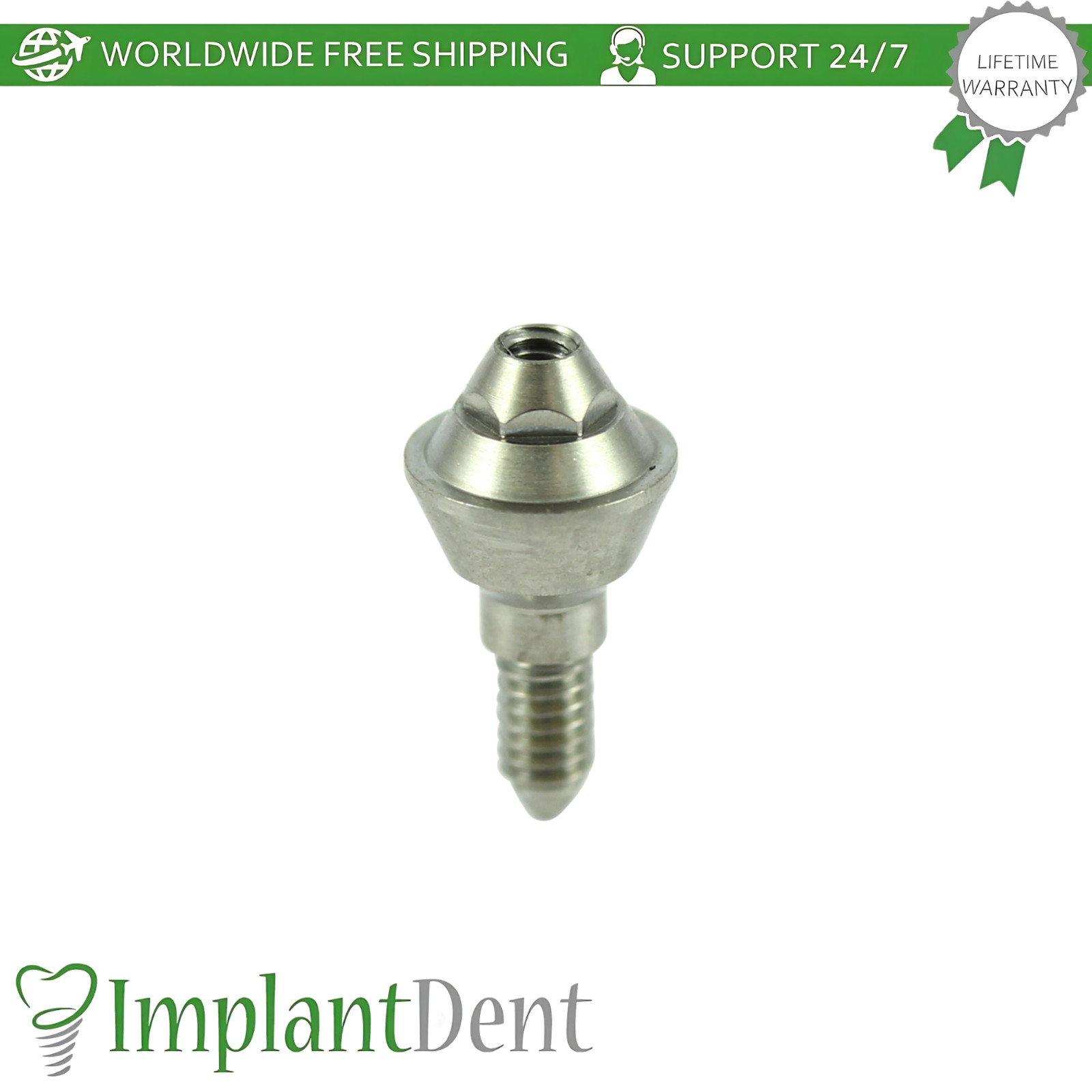 X10 Multi Unit Straight Ø4.9mm Prosthetic SP Int Hex P64 AB Dental Compatible
