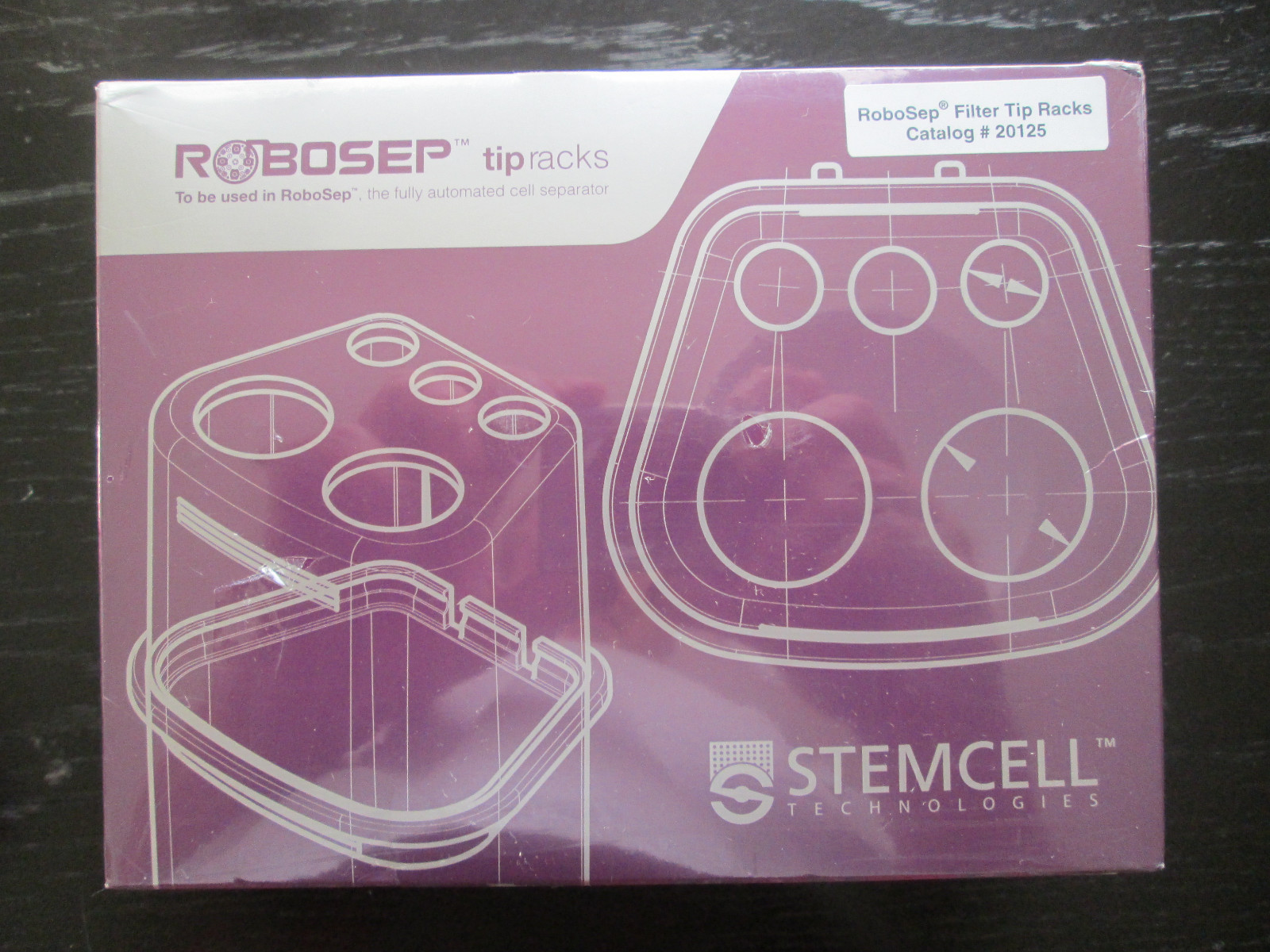 STEMCELL TECHNOLOGIES ROBOSEP FILTER TIP RACKS #20125, BRAND NEW