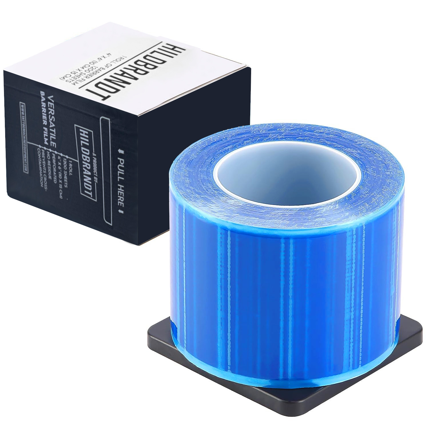 Barrier Film Blue 4″ x 6″ 1200 Sheets Tattoo Dental Perforated by Hildbrandt