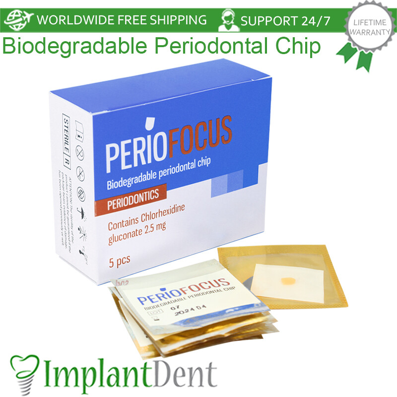 Sterile Dental Biodegradable Collagen Chip Sponge Chlorhexidine Periodontitis