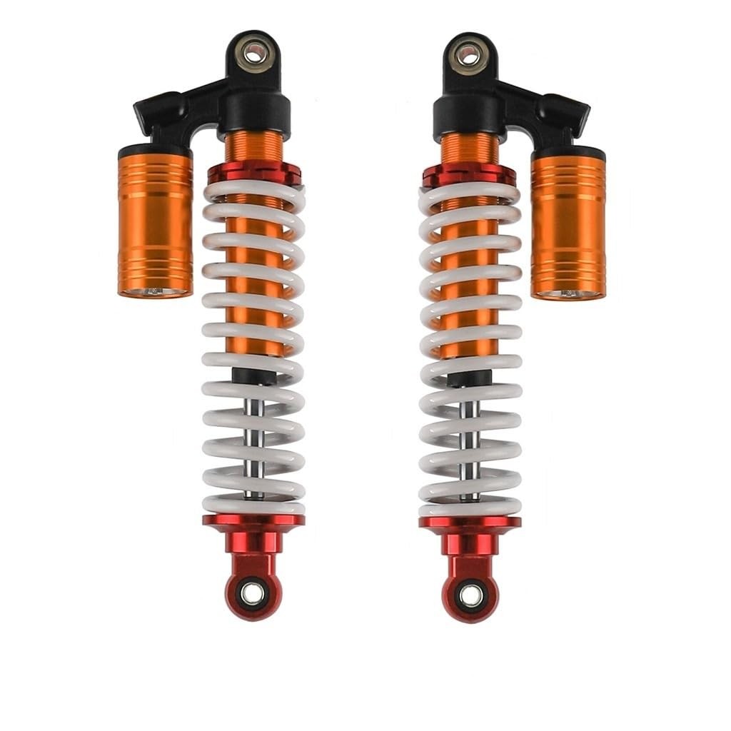 2x 320mm 12.5″ Air Shock Absorbers For ATV Quad Dirt Bike Black Gold Eye To Eye