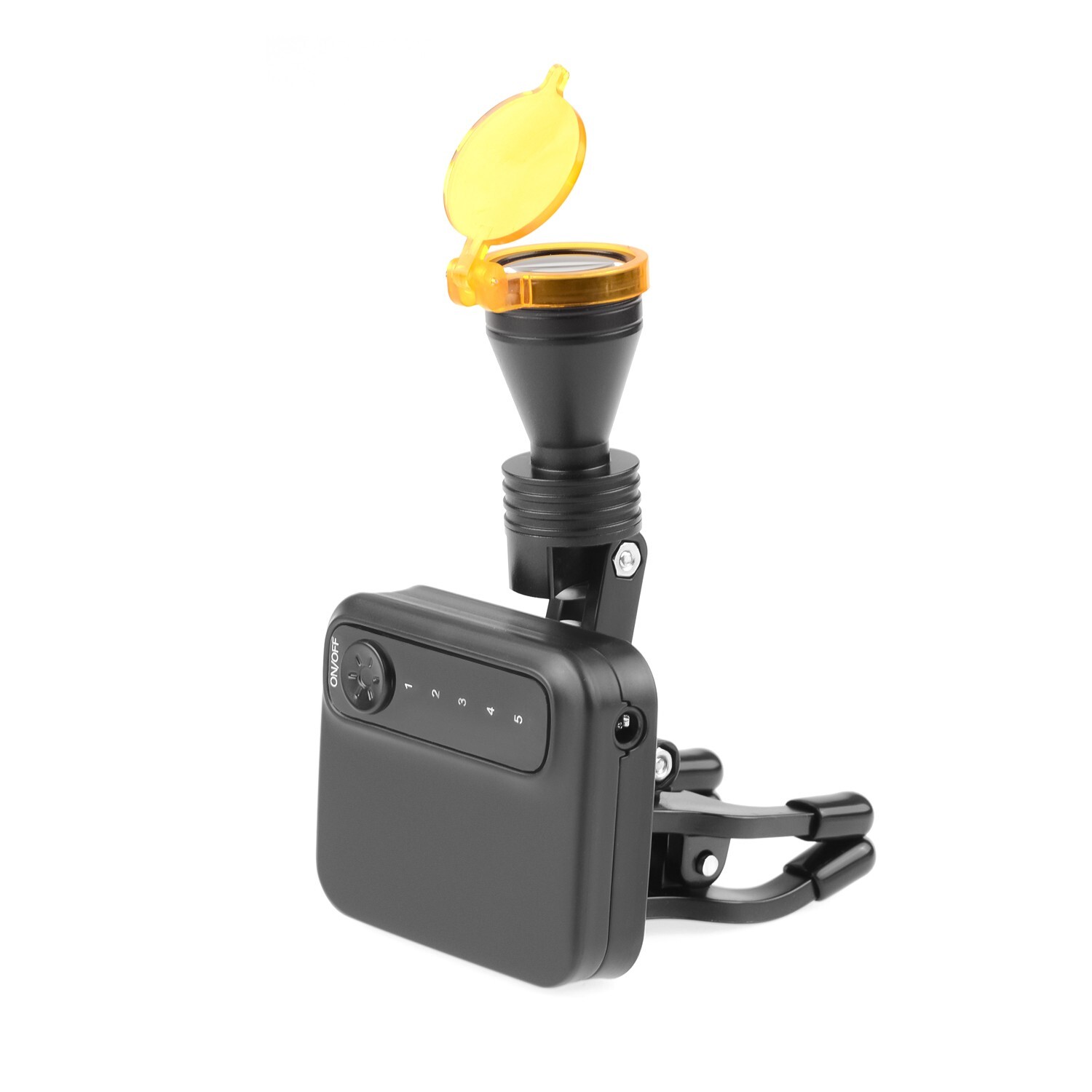 Wireless Portable Dental 5W LED Headlight with Optical Filter ＆ 2 Batteries US