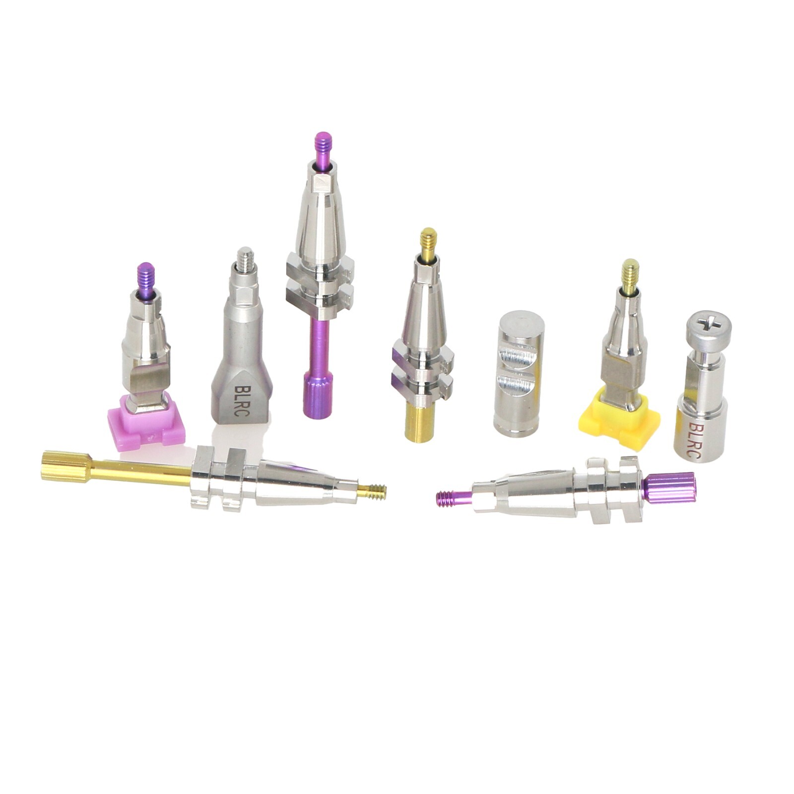Dental ITI Straumann Healing & Locator Abutments Open/Closed Tray Post NC/RC Cap