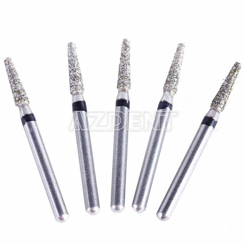 AZDENT Dental Super Coarse Diamond Burs Drills FG For High Speed Handpiece