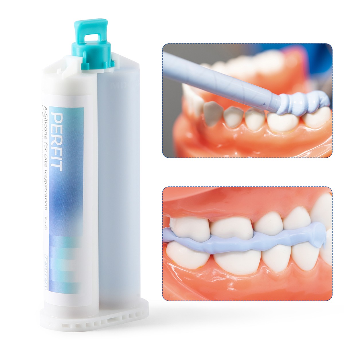 Dental Bite Registration Material Fast Set A-Silicone for Bite Registration