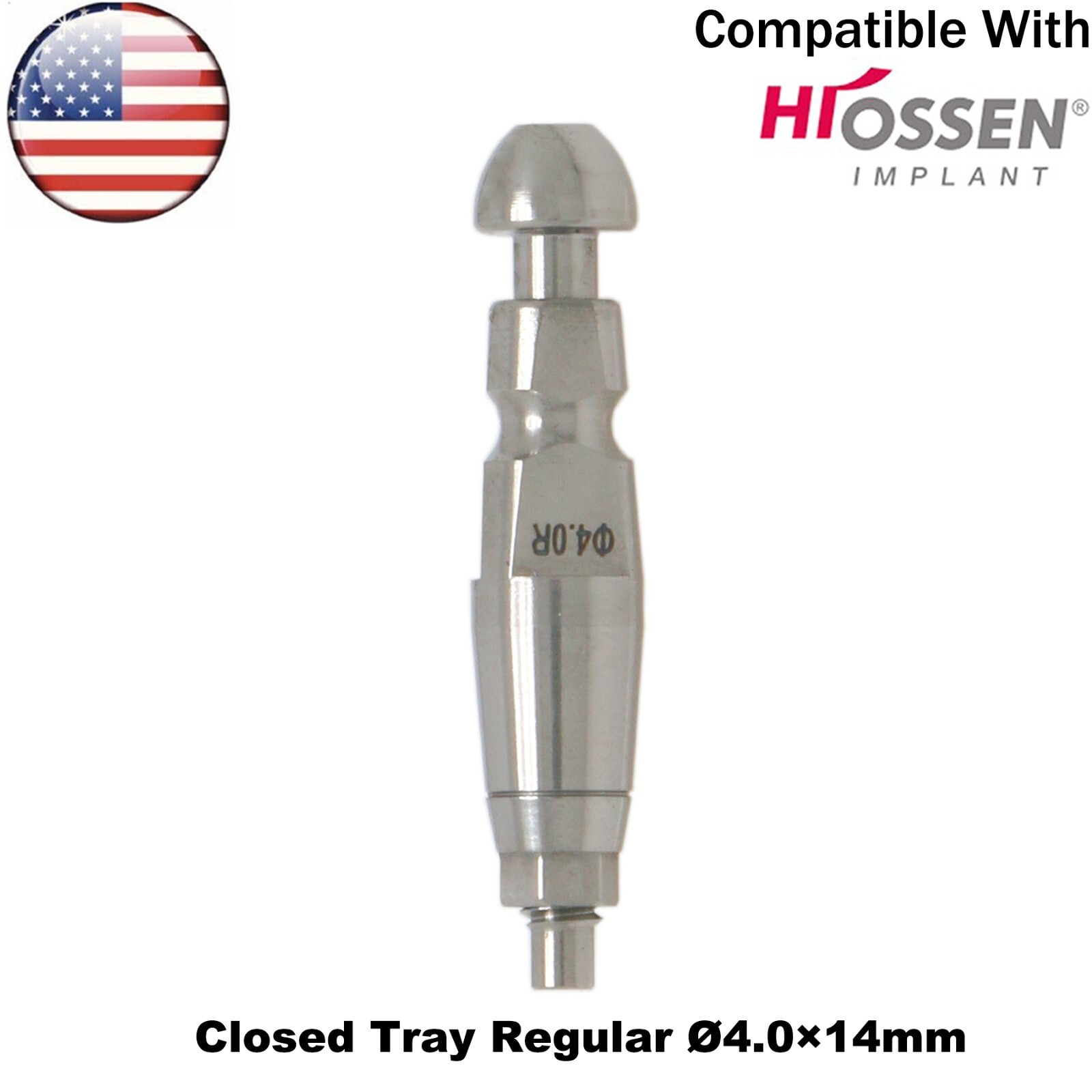 US Dental Fits Hiossen Osstem Transfer lmpression Coping Open Closed Tray M/R