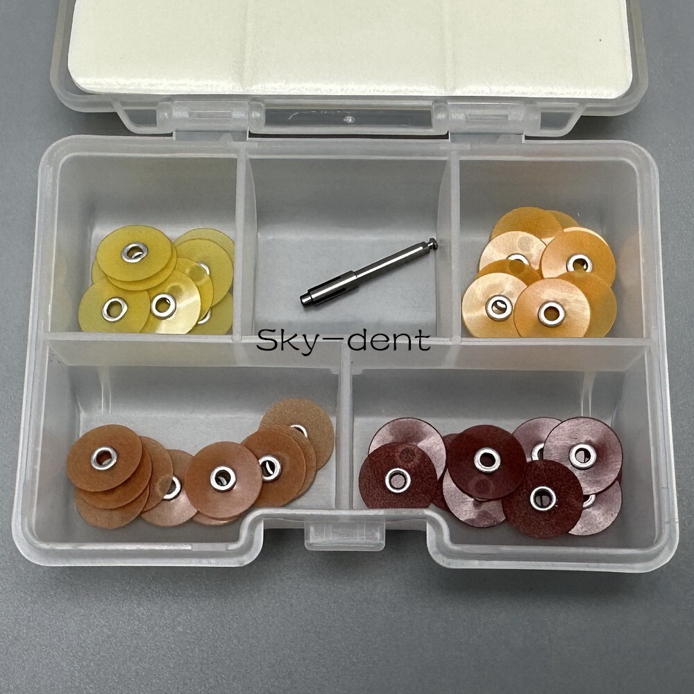 10 Boxes Dental Sof-Lex soflex Contouring Orange Polishing Discs 9.5mm / 12.7mm