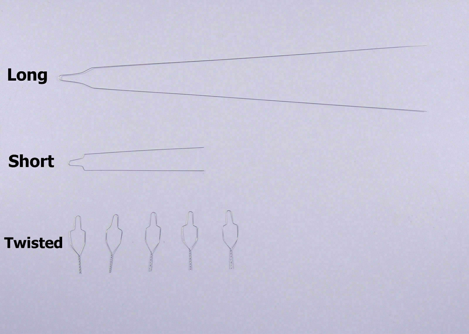 100/ Dental Orthodontic Wires Preformed Ligature Ties Long /Short/ Twisted 10/12