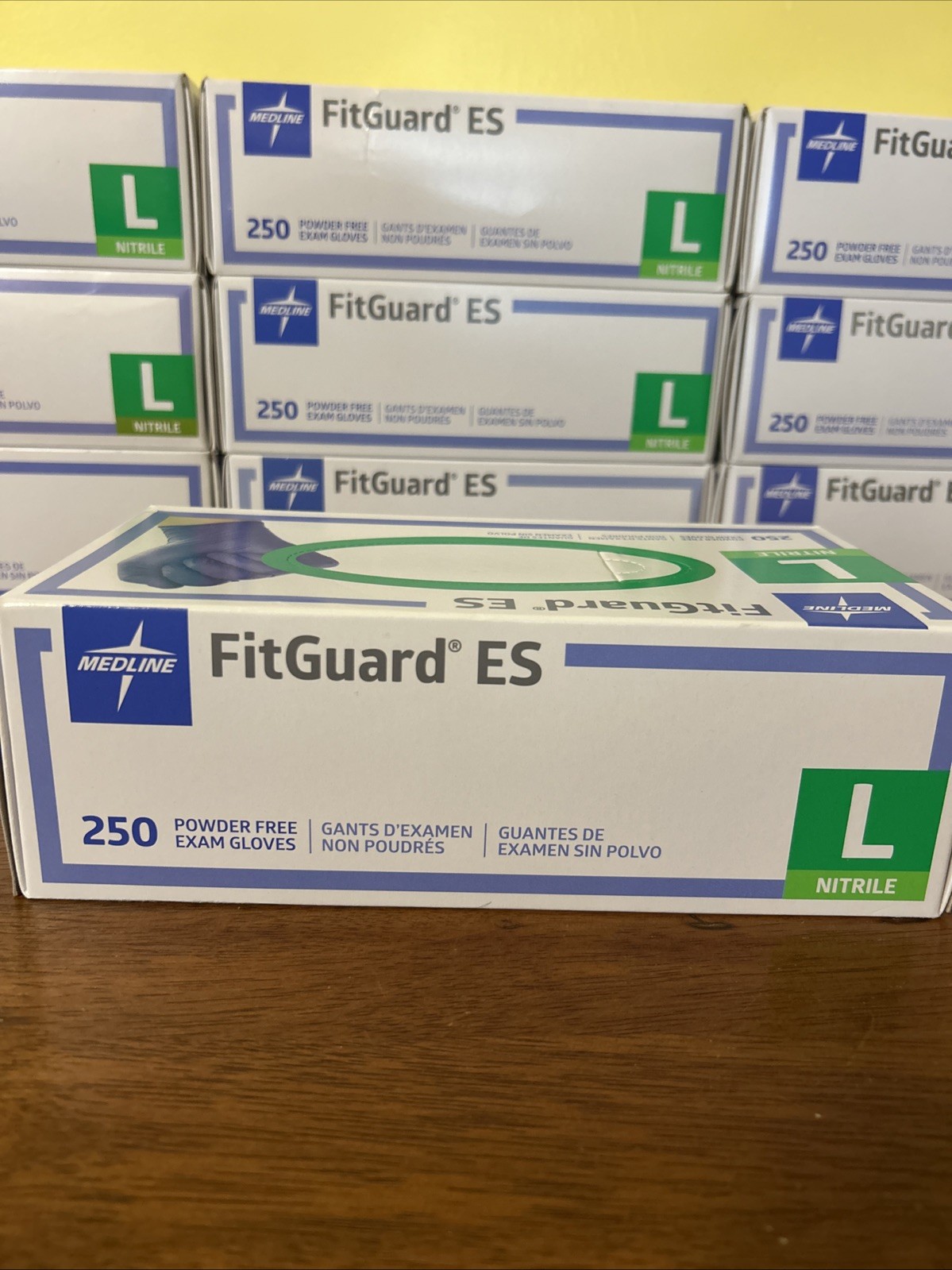 FULL CASE Medline FitGuard Nitrile Exam Glove – 2500 Gloves NEW AND SEALED