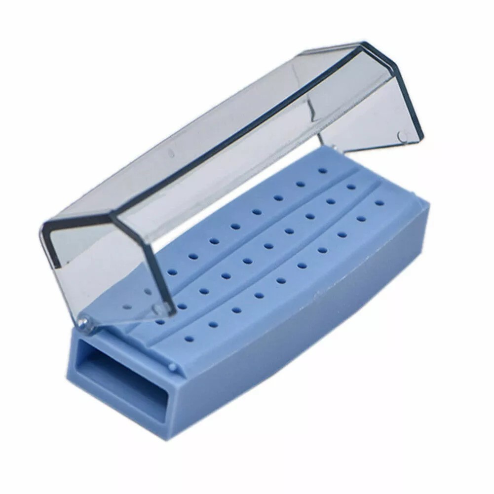 1 Pcs Plastic High-Speed Bur Placement 30/60 Holes Drill Disinfection Holder