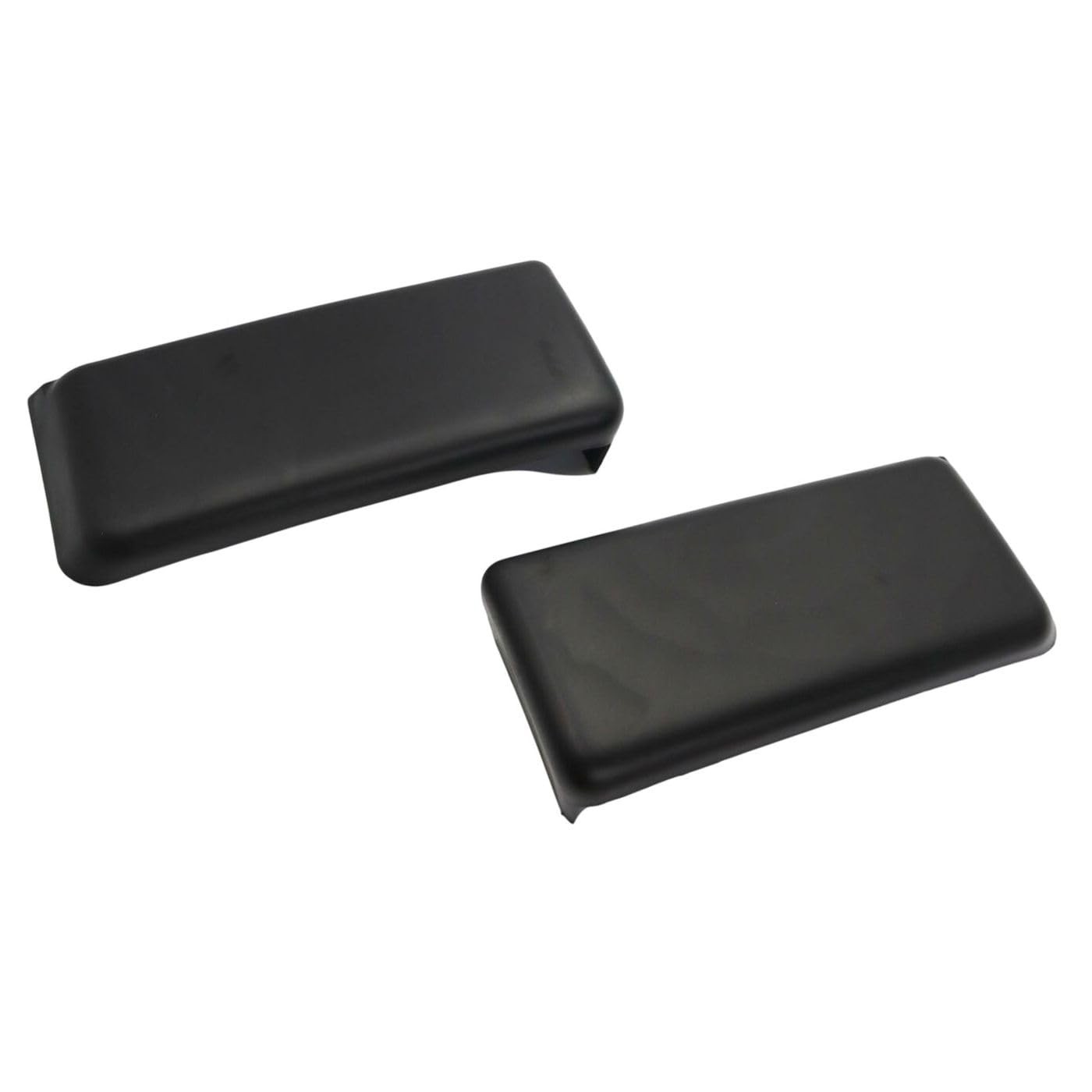 Pair Front Bumper Guards Pads Caps Black Textured 9L3Z17E810B for F150 2009-2014
