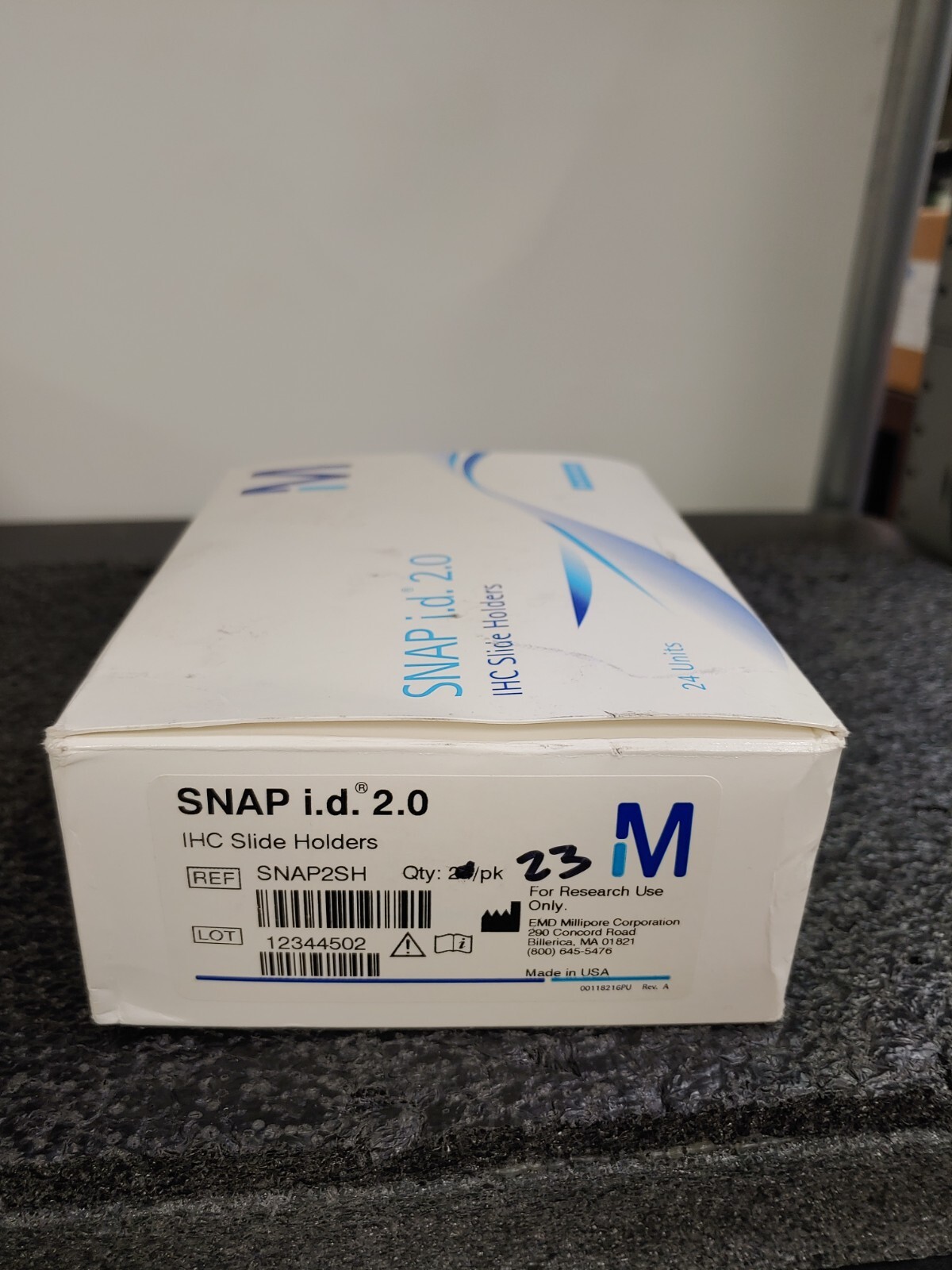 Millipore Partial Box 23pk SNAP2SH IHC Slide Holders