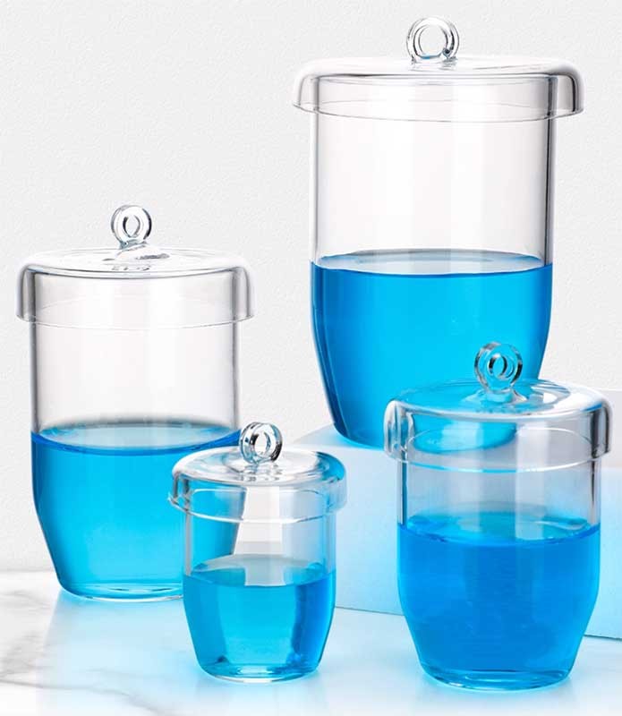 Quartz Crucible for Lab High Purity Glass Heat Resistant 1100°C 5ml–500ml