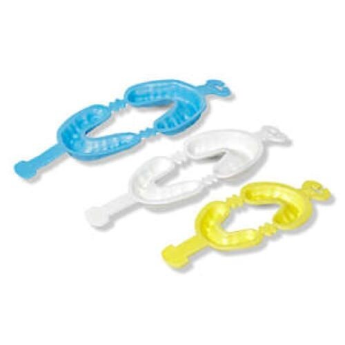 Fluoride Trays Dual Arch, Medium, White, 100/Pack, Mark3, 100-8822