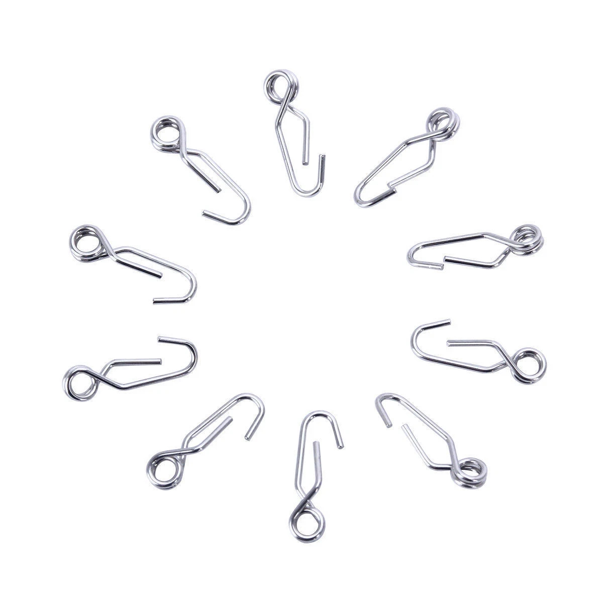 10 Pcs Dental Lab Orthodontic Separating Spring Self-Locking Separate Band 0.5mm
