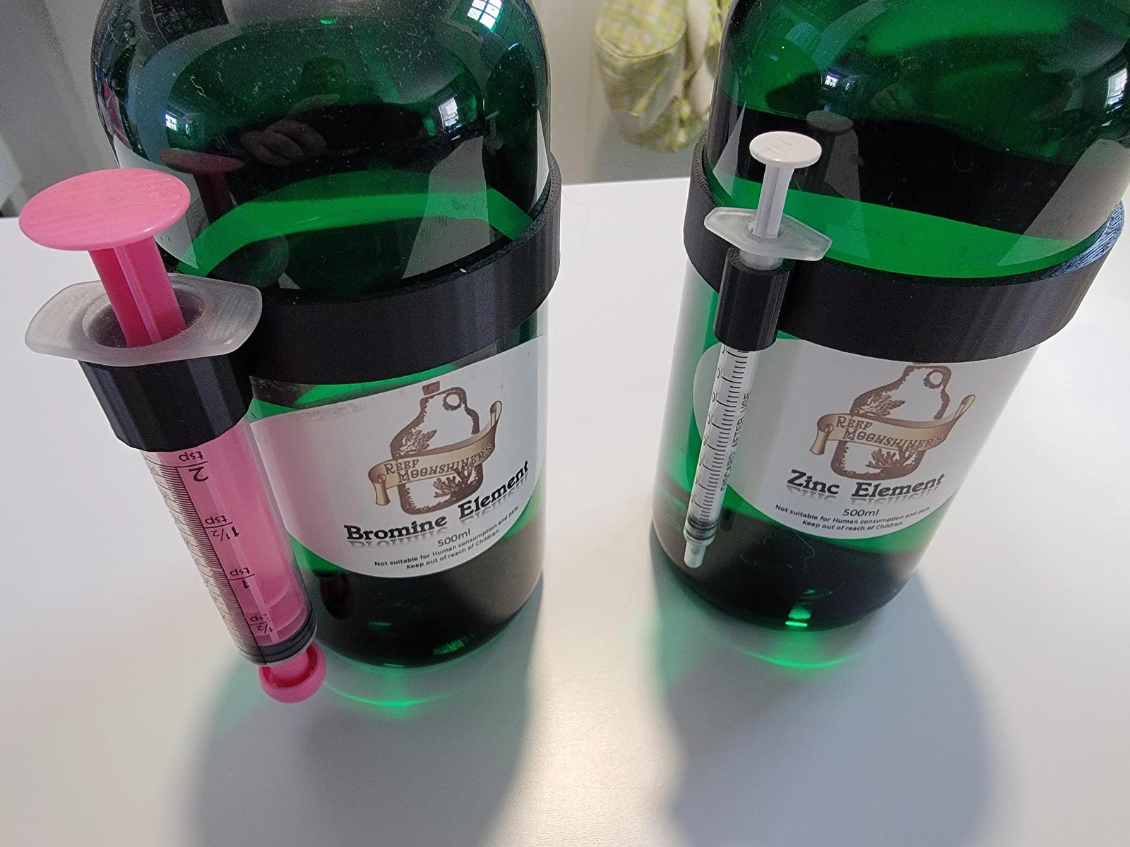 Reef Moonshiners 500ml syringe holder – 1ml and 10ml