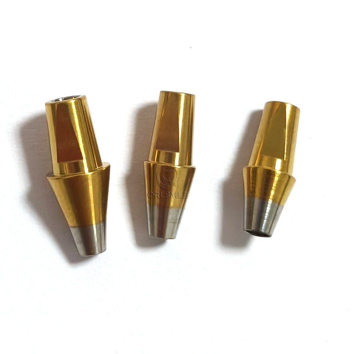 Titanium Straight Abutment compatible with Den-tium superline Hex/Non-hex