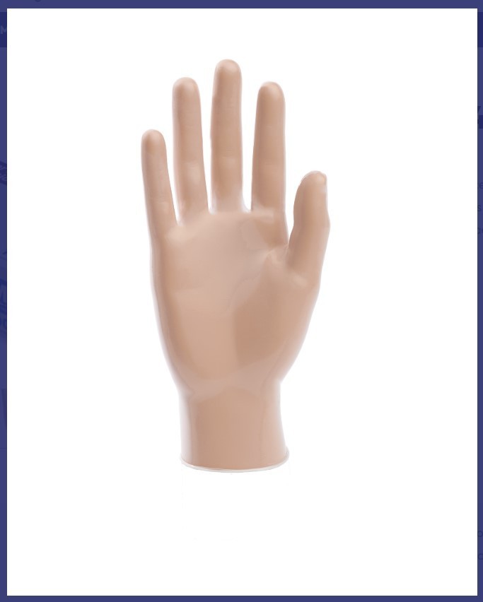 SureCare® LARGE Powder Free Vinyl Clear Examination 4 MIL 10/100 case