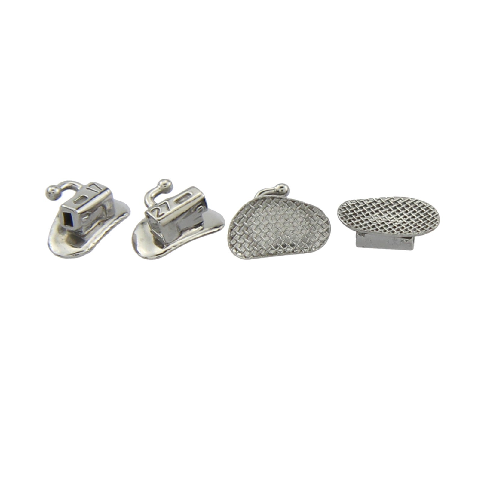 80pcs dental Tubos bucales de ortodoncia 1er 2nd molar Tubo MBT Roth 022 Bondabe