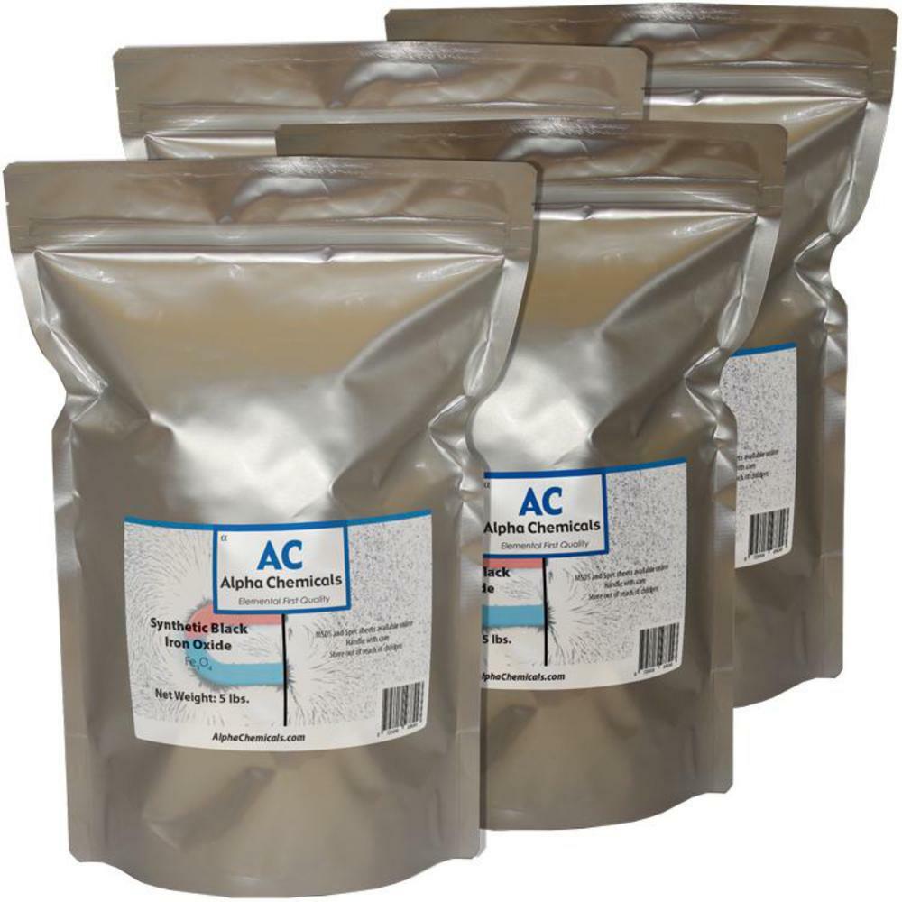 20 lb Synthetic Black Iron Oxide – Fe3O4 – <1 micron particle size