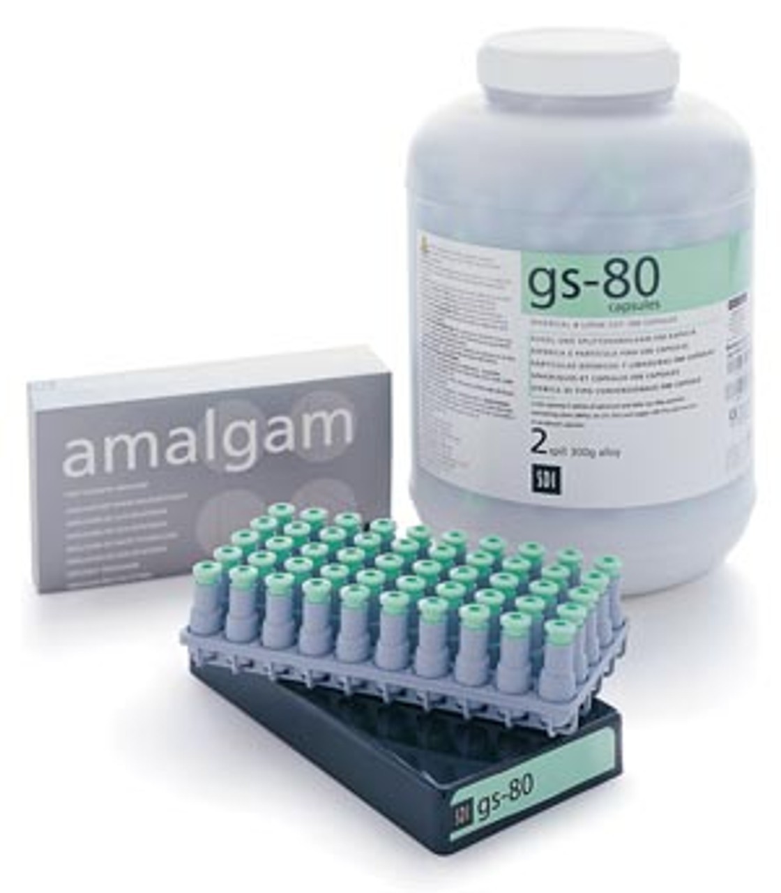 SDI 4422303 GS-80 regular set double spill (600 mg) . EXP 3/35