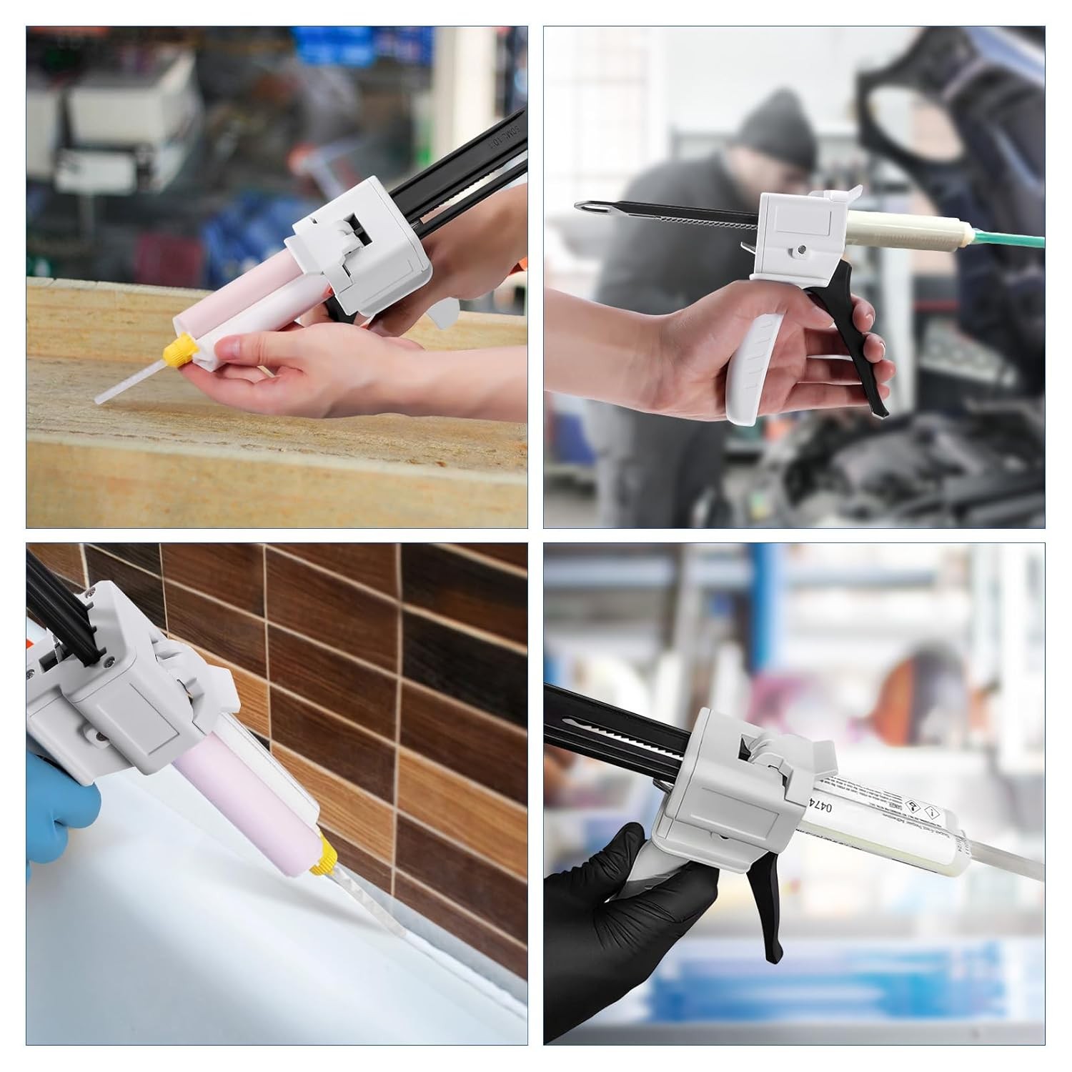 Dental Impression Materials Mixing Dispensing Dispenser Gun 10:1 1:1 / 2:1 50ml