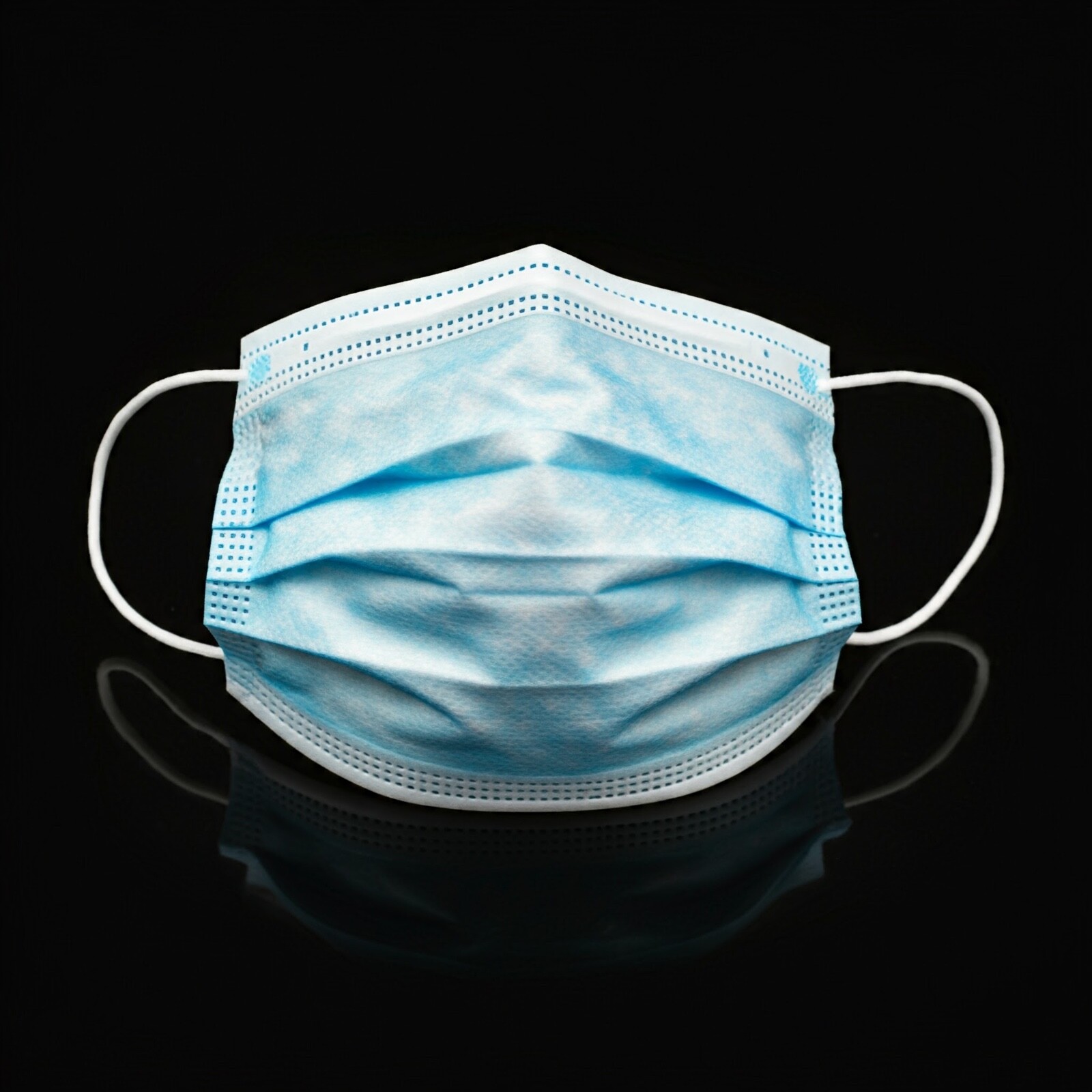 3-Ply Surgical Face Masks – 2000 Masks (40 Boxes of 50) – Disposable, Light Blue