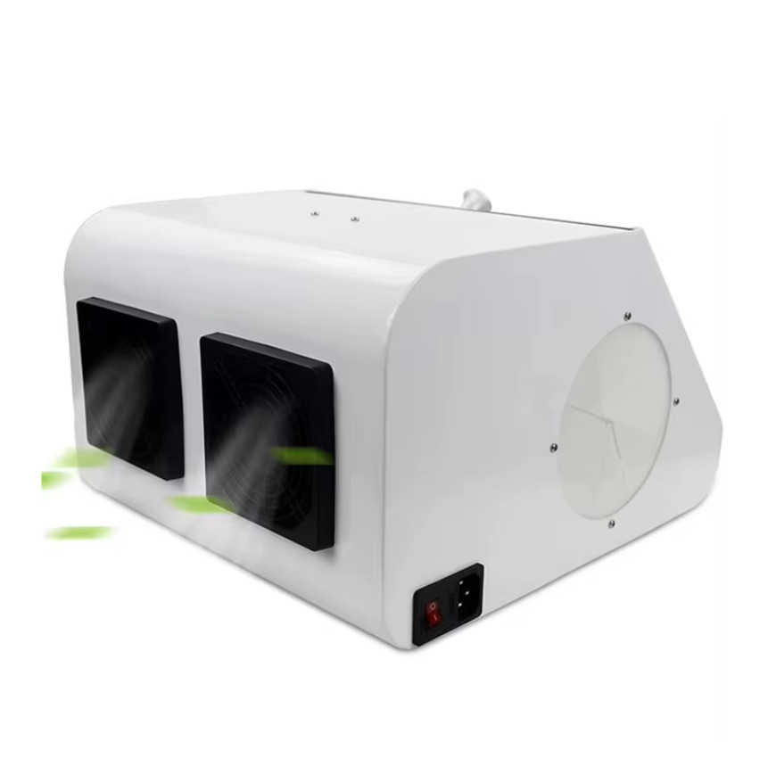 Dental Sandblasting Dust-proof Case LED Grinding Polishing Box Lapping Protector