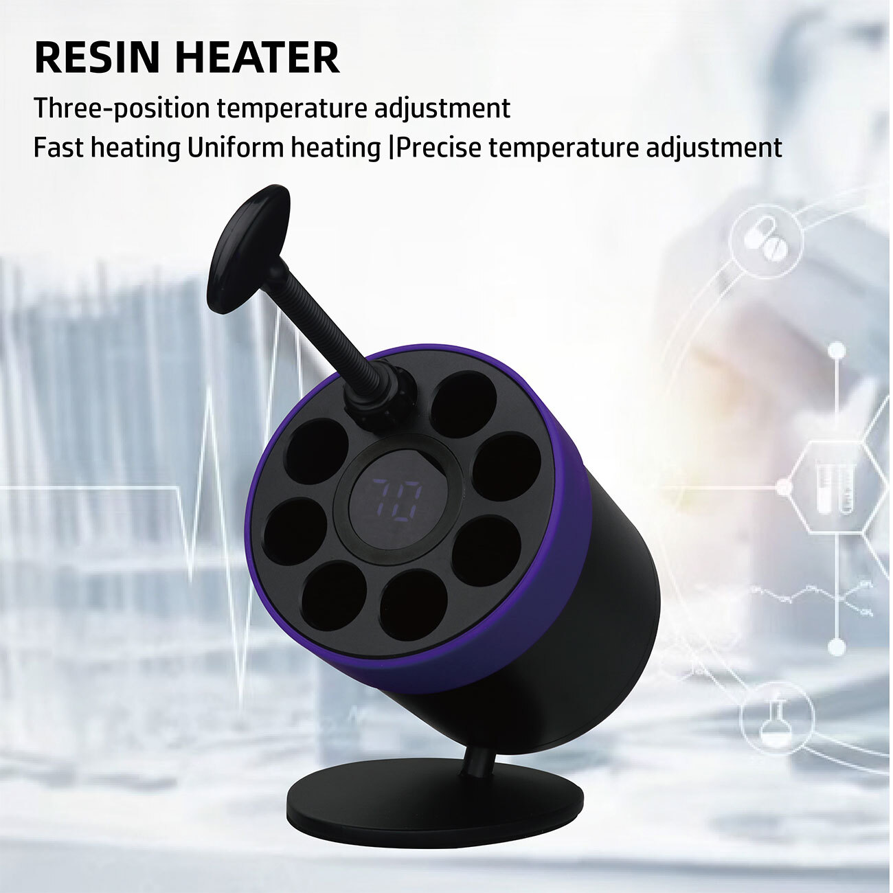 30W Dental Composite Resin Heater Material Soften Warmer Heating 40-70℃ CE JR05