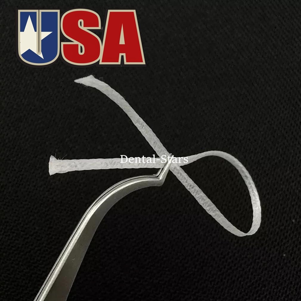 2* Dental Vactrise Flexible Fiber Strip Glass Splint For Resin Bonding 125X3.5mm