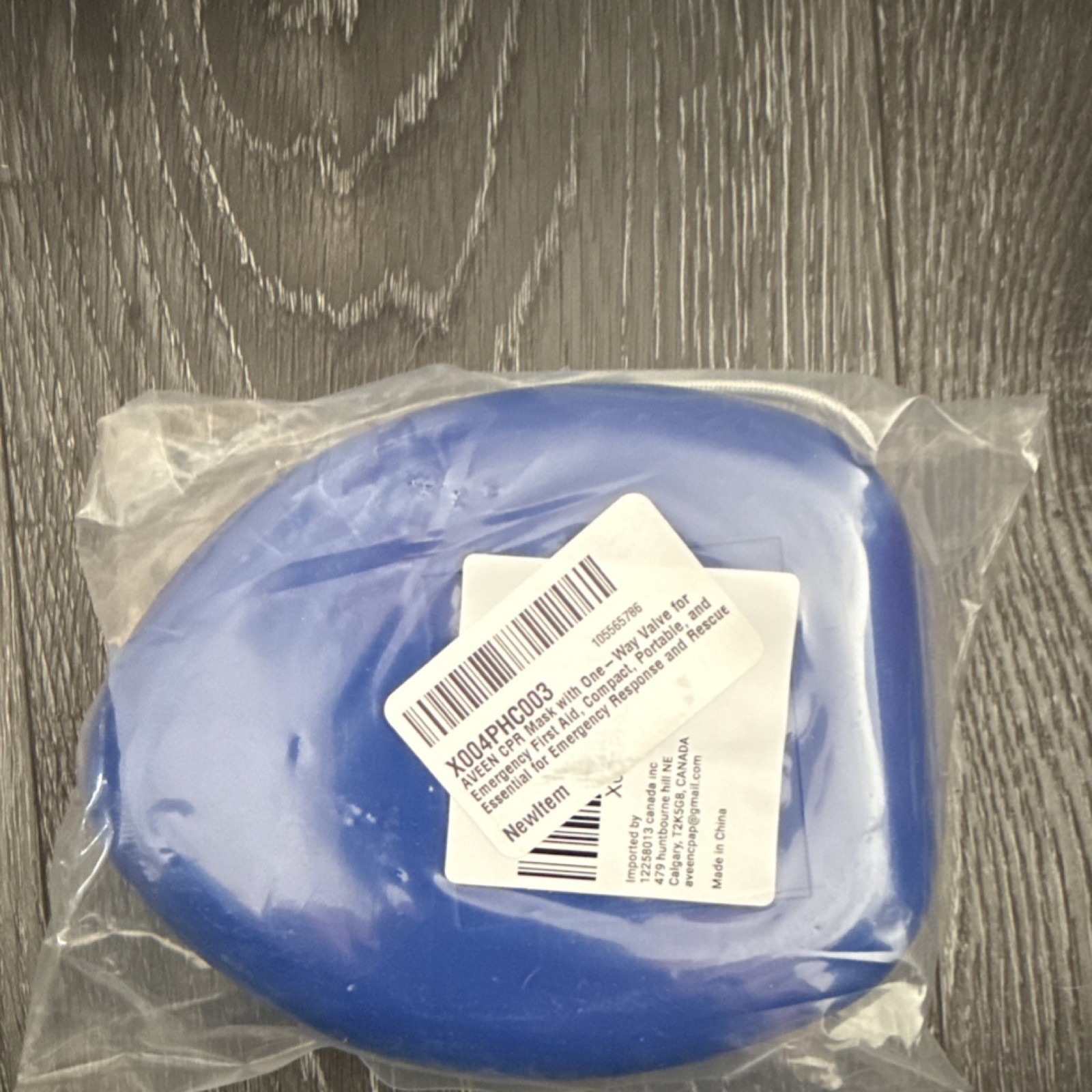 SINGLE USE CPR MASK