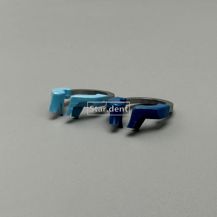 Dental Sectional Matrix Clamps Metal Ring Ni-Ti Bands Retainer Matrices Clips