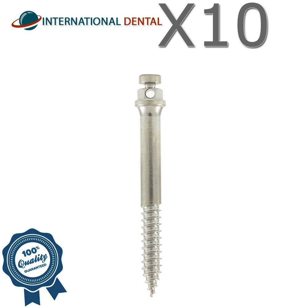 10 GDT Dental Zygoma Orthodontic Screw L 17mm Titanium Anchorage Device System