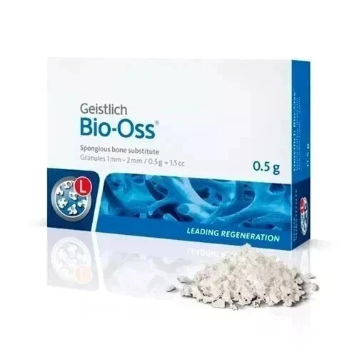 Geistlich «Bio-Oss» Large Granules(1mm-2 mm) Bone Grafting Material 0.5 g./1.5cc