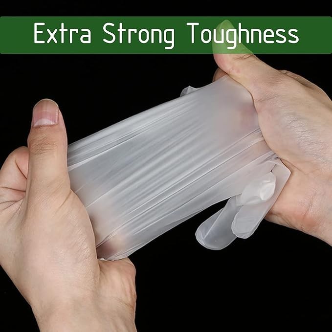 Dr.GreenPanda GPVF-02 MEDIUM 100pcs CLEAR VINYL FOOD SAFETY GLOVES KITCHEN PREP