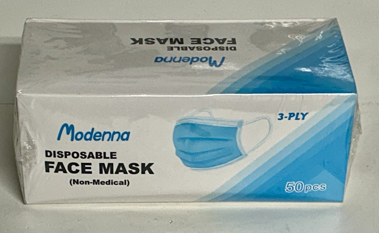 50 PCS Disposable Face Mask 3-Ply Non Medical Surgical Earloop Mouth Dust Cover