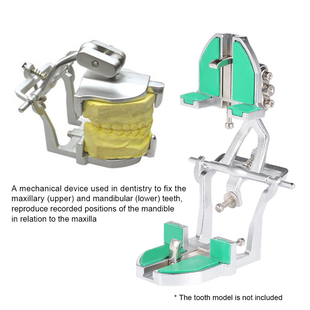 Dental Lab Adjustable Universal Articulator Full Teeth Model JT-44 US STOCK