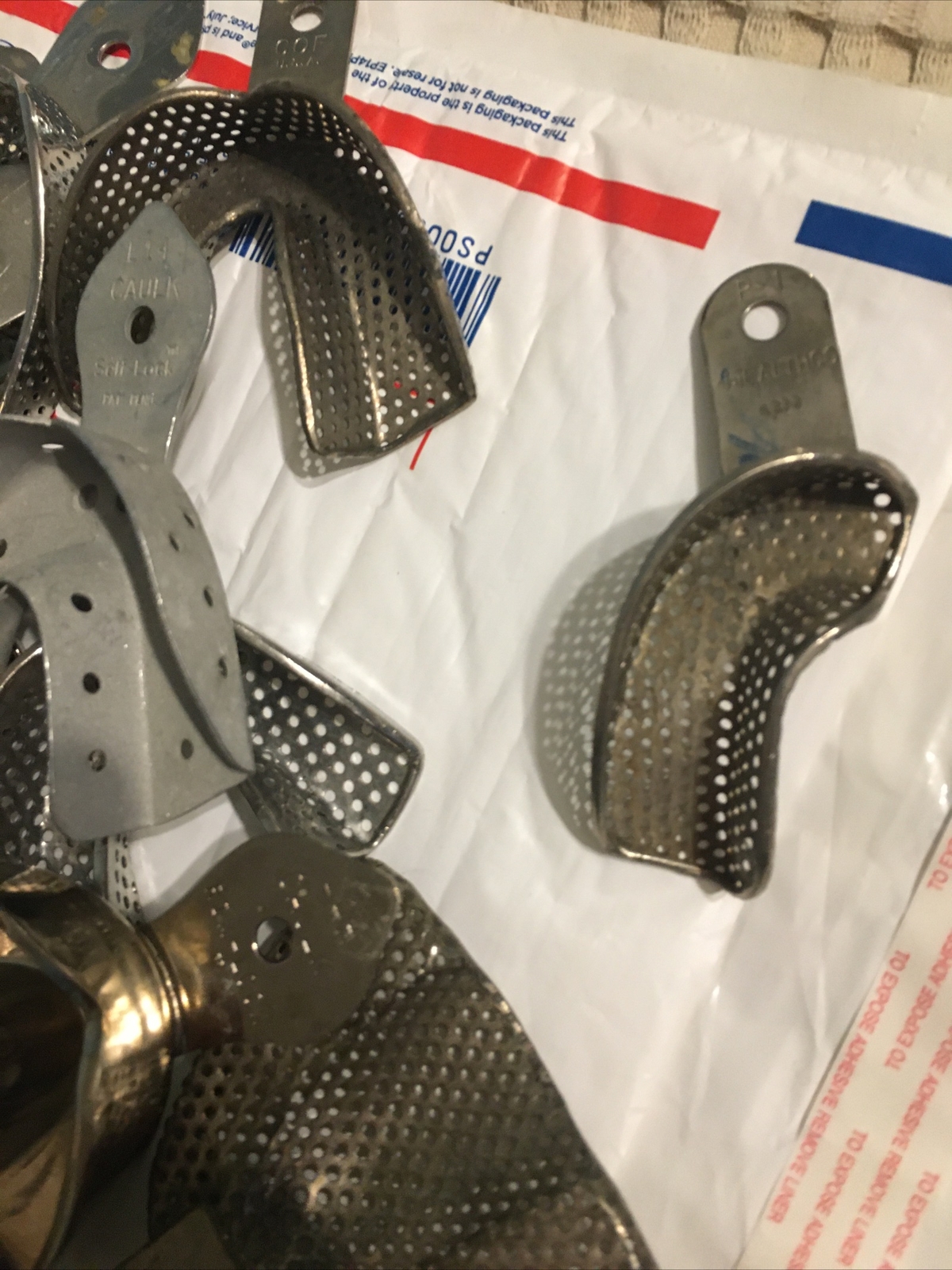 Dentulous Impression trays Patterson and others Rim Lock Self Lock